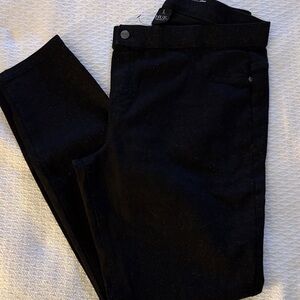 HUE  Black Denim All Iver Glitter Leggings